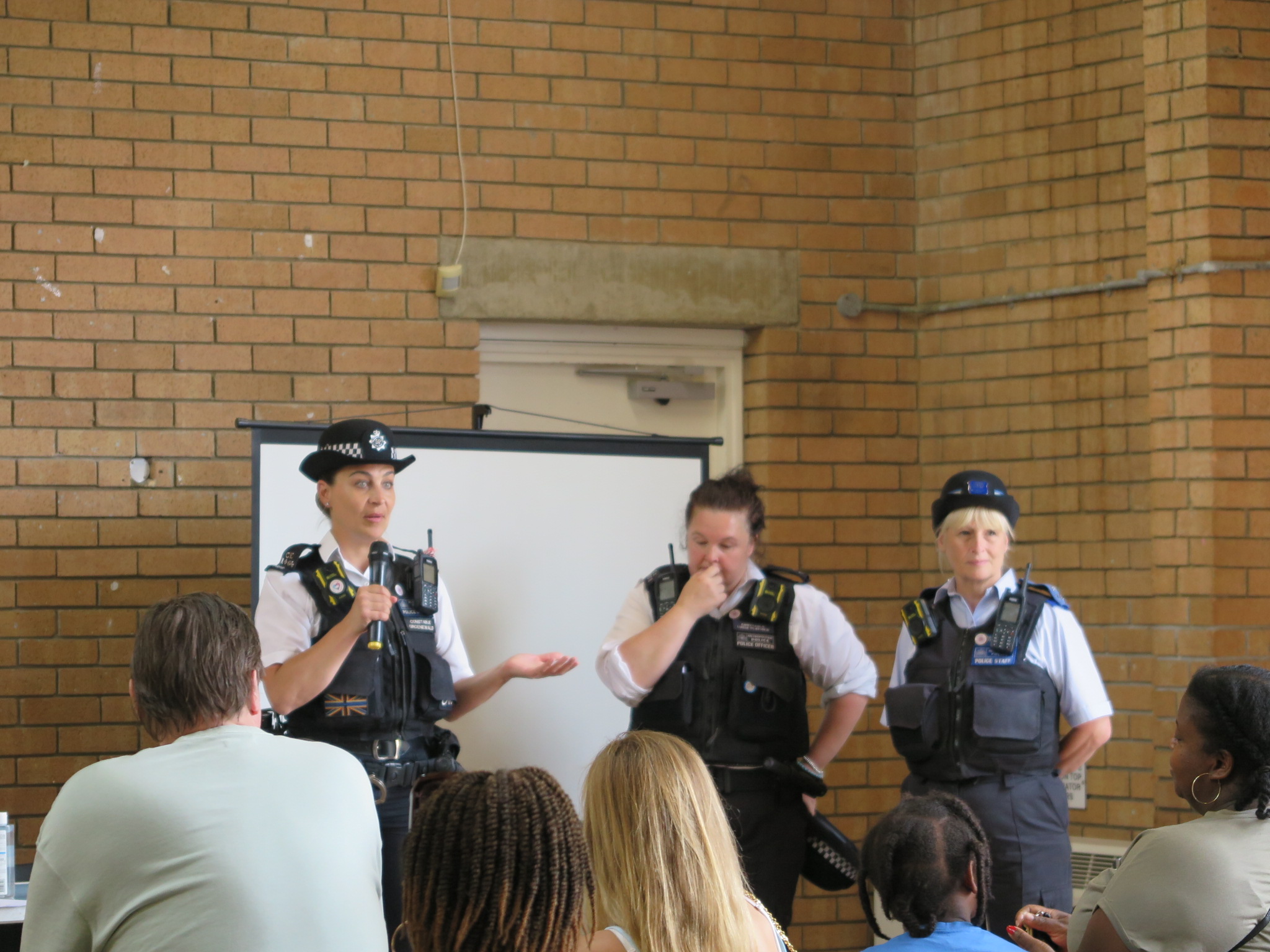 Young people enjoying the family event