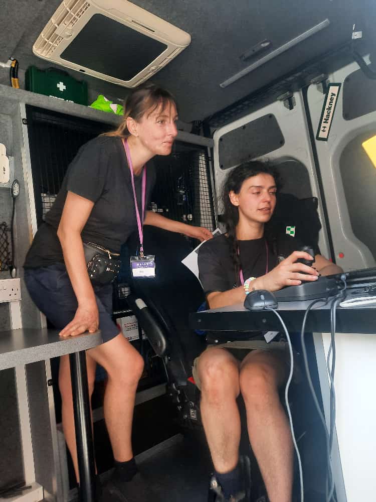 Young person taking part in the programme