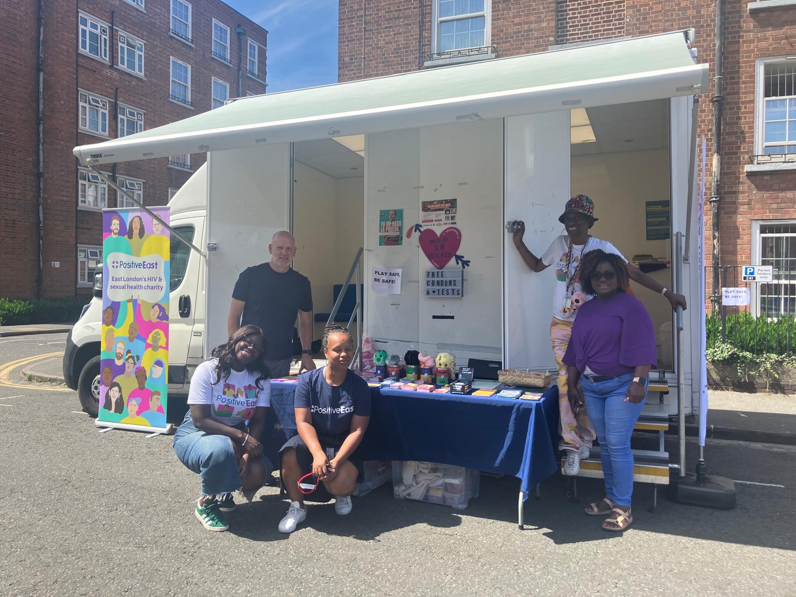 Families and partners at the community programme